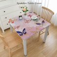 thumbnail image 2 of Creowell Butterfly Tablecloths, Spring Butterfly Birthday Tablecloths  Butterfly Party Tablecovers for Girls Baby Shower Weddings Birthday Party Decorations, 2 of 7