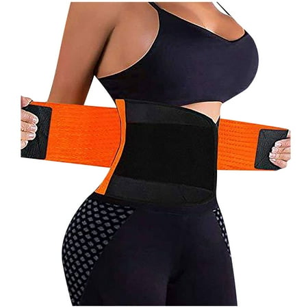 SBYOJLPB Waist Shapers in Womens Shapewear Women s Fashion Plus Size Boned Corsets Shapewear Outfit Sexy Underwear Orange XL