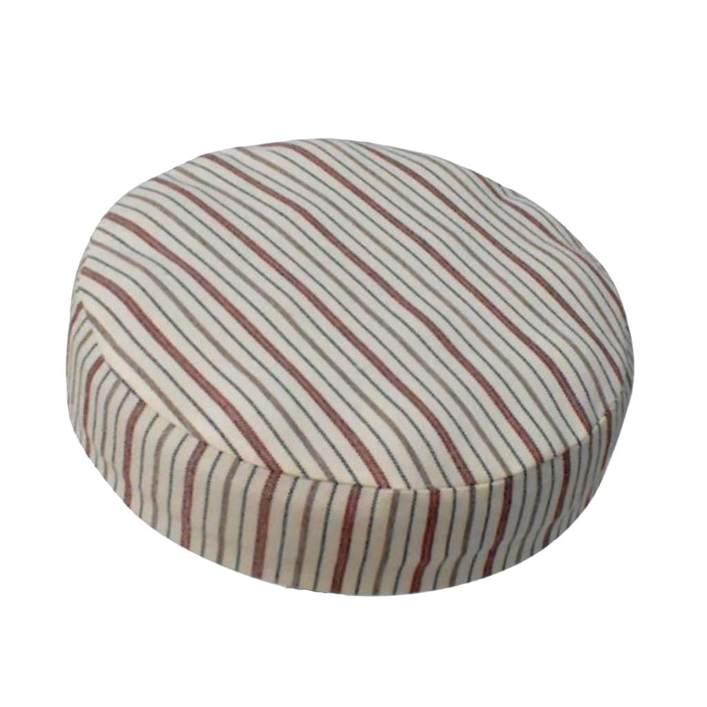33/35cm Breathable Bar Stool Cover Round Seat Chair Slipcover Barstool Cover 