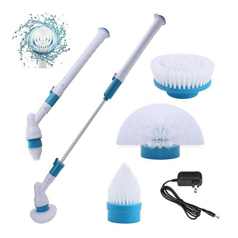 MOVSOU Electric Spin Scrubber Cordless Power Cleaning Brush with 3