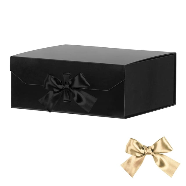 Caja de regalo GoooodGift con tapa magnética plegable de 33 x 28 x 14 cm