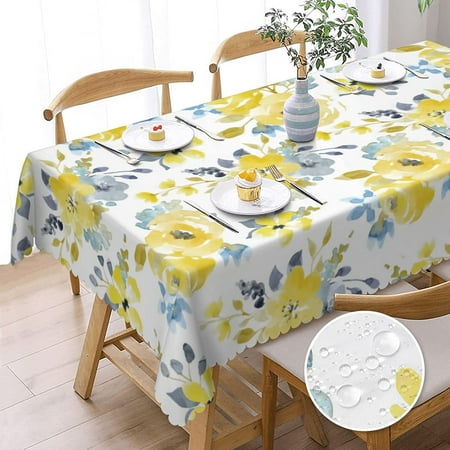 

WISH TREE Round Tablecloth Bohemian Circle Table Cloth Stain Resistance Water Repellent and Wrinkle-Free Colorful Table Cover Decor for Home Kitchen Dining Party Patio Indoor and Outdoor Use