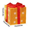 thumbnail image 3 of Xihbxyly Ventas Hoy Liquidación Mujeres Caja de Regalo de Navidad Caja de Regalo Adornos de Decoración Navideña Decoración de Escena de Navidad Suministros para Disfraces Navideños, 3 of 6