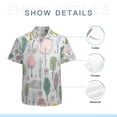 thumbnail image 7 of High Quality Hawaiian Shirts for Men Short Sleeve Aloha Beach Shirt Floral Summer Casual Button Down Shirts Blouses 2QLRVQ, 7 of 7