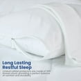 thumbnail image 4 of Linteum 100% Cotton King Size Zippered Pillow Protector (12-Pack, 20x36 inches) 200 TC, 4 of 7