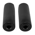 thumbnail image 2 of 2pcs Aluminum Alloy Motorbike Motorcycle Foot Pegs Rests Accessories(Black), 2 of 5
