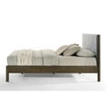 thumbnail image 4 of Modrest Carolina - Queen Modern Grey and Wenge Bed, 4 of 4