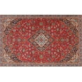 thumbnail image 1 of Ahgly Company Machine Washable Indoor Rectangle Traditional Orange Salmon Pink Area Rugs, 2' x 5', 1 of 7