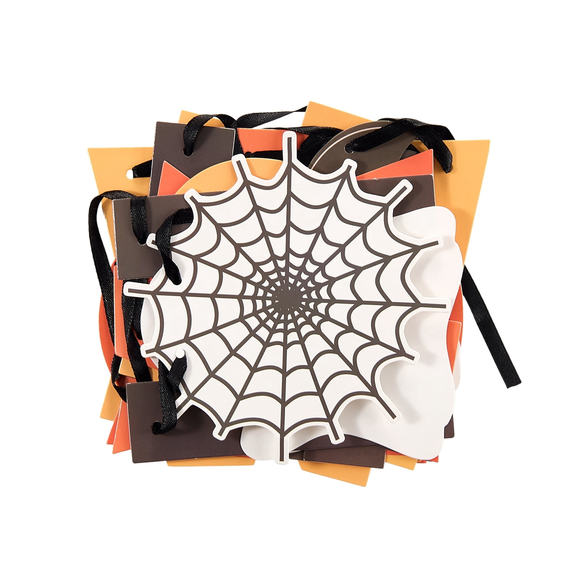 Happy Halloween Paper Banner, Multicolor, 4.9', 2 Pieces, Halloween by Way To Celebrate