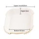 thumbnail image 2 of Revestimientos de papel desechables para freidora de aire cuadrados, revestimiento de papel pergamino blanco para freidora de aire, 100 unidades, papel para hornear para asar en microondas, 2 of 5