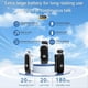 thumbnail image 3 of K88 Lavalier Bluetooth 5.4 Headphone Talk/Music Time 20 Hours White, 3 of 5