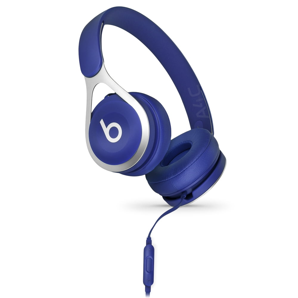 Restored Beats By Dr. Dre Beats EP Wired OnEar Headphones Blue