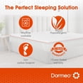 thumbnail image 3 of Dormeo Twin Mattress Topper - Relieving Octaspring Technology Mattress Topper - Twin Mattress Bed Toppers, Cooling Mattress Topper - 3 inch Mattress Topper Twin - Mattress for Twin Bed, 3 of 8