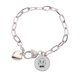 thumbnail image 1 of Pulsera de cadena de corazón Unbranded diseño lindo negro, 1 of 3