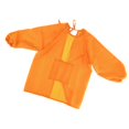 thumbnail image 1 of Art Smocks Delantales de Pintura para Niños de Manga Larga para Niños de 100-120 Cm, Hechos de Tela de Poliéster, Fáciles de Limpiar Y Secar, Resisten naranja Macarena Batas de arte para niños, 1 of 8