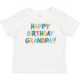 thumbnail image 3 of Inktastic Happy Birthday Grandpa Boys or Girls Baby T-Shirt, 3 of 5