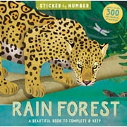 Sticker by Number: Rain Forest (Paperback)