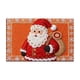 thumbnail image 2 of Alfombra de Baño Navideña de Punto | Alfombra de Baño Absorbente de Terciopelo de Cristal Antideslizante de 60 X 40 Cm | Felpudo Suave y Cálido para La Entrada Del Baño, Ideal para Decorar El Hogar y, 2 of 6