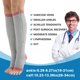 thumbnail image 2 of Dinheiro Calcetines elásticos con protección para la pantorrilla Calcetines con Punta Abierta para piernas Hermosas-Calcetines de presión de compresión Deportiva,S/M, 2 of 6