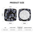 thumbnail image 6 of Fotbe Sunflowers Velvet Stretch Couch Cushion Cover Plush Cushion Slipcover for Chair Cushion Furniture Protector Seat Cushion Sofa Cover-16.9in, 6 of 9