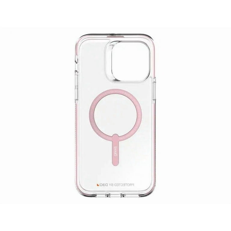 Zagg Piccadilly Snap Case for iPhone 15 Plus - Clear with Pink