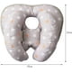 thumbnail image 4 of Banana Neck Pillow for Kids - Neck Support - Stroller Travel Pillow (Orange Star), 4 of 5