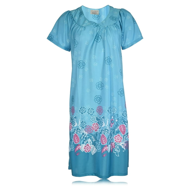 JEFFRICO Womens Nightgowns Muumuu Lounger House Dress
