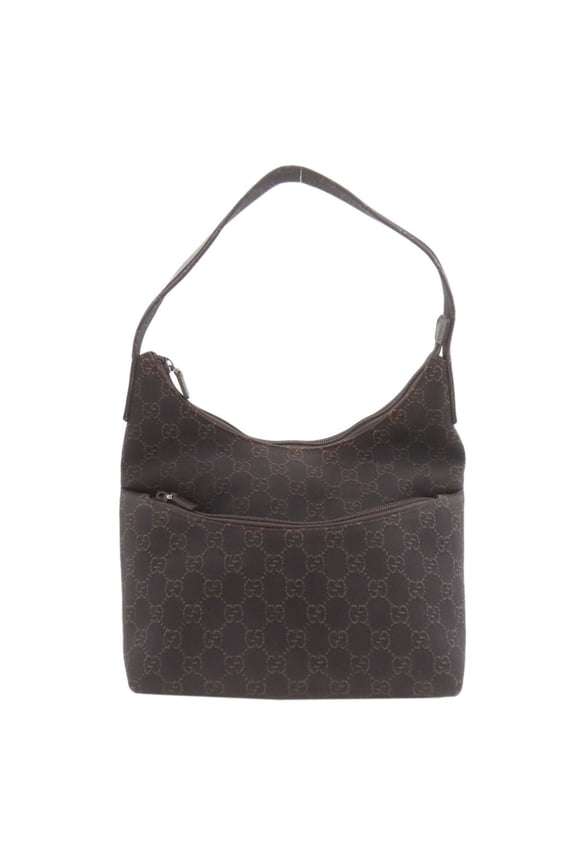 Pre-Owned Gucci 105649 Outlet GG Shoulder Bag Canvas Women's GUCCI