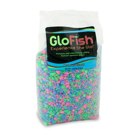 Saltwater Aquarium Gravel - GloFish Pink/Green/Blue Aquarium Accent Gravel, 5-Pounds