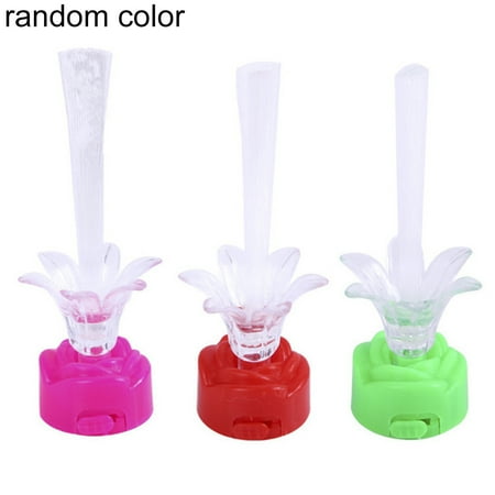 

Ximi 2PCS Color Changing Fiber Optic LED Night Light Lamp Home Decor Holiday Party Gift