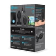 thumbnail image 2 of B-vibe Remote Control Vibrating Jewel Plug (m/l) - Black, 2 of 5