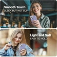 thumbnail image 2 of Compatible with iPhone 15 Case, Full Body Food-Grade Silicone Wear-Resistant, Anti-Drop Protection with Soft Anti-Scratch Microfiber Lining Phone Case for iPhone 15, 6.1 inch, Light Purple, 2 of 14