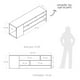 thumbnail image 3 of Mesa Para TV Flat Maderkit Color Duna/blanco beige, 3 of 9
