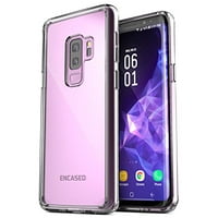 Galaxy S9 Plus Clear Case - Encased Ultra Thin Transparent Back Grip Cases for Samsung Galaxy S9+ (2018 Release) Clear