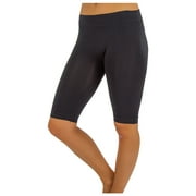 TD Collections Women's Relaxed Stretch Bermuda Leggings Short
