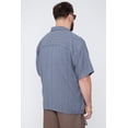 thumbnail image 4 of THICKEMS Men’s Textured Boxy Fit Resort Collar Shirt, 4 of 4