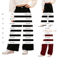 thumbnail image 3 of YunPes Girls Baggy Cargo Pants Multi Pocket Elastic Waist Wide Leg Pants Spring Fall Outdoor Casual Hiking Pants Kids Preppy Wear, 3 of 6