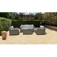 thumbnail image 6 of TK Classics Monterey Wicker 5 Piece Patio Conversation Set with Club Chair and 2 Sets of Cushion Covers, 6 of 10