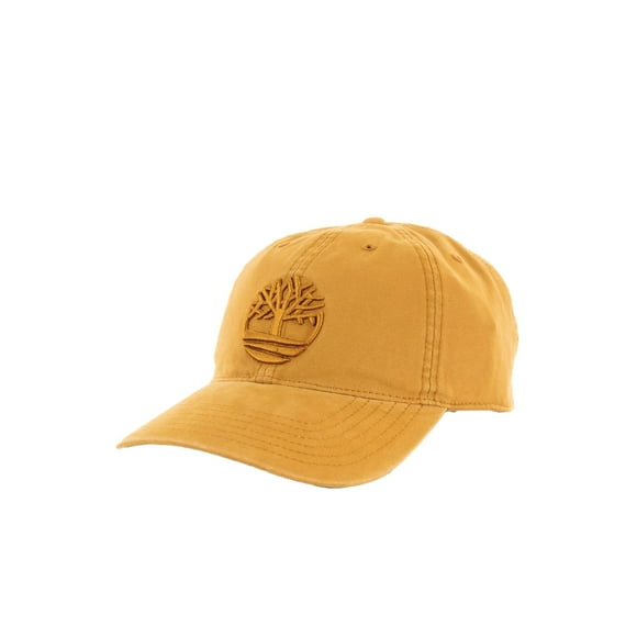 Gorra de béisbol Timberland para hombre de algodón y lona color trigo