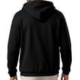 thumbnail image 5 of Men's Half-Zip Hoodies Casual Long Sleeve Sweatshirt Solid Color Sweatshirt for Fall Winter, 5 of 8