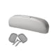 thumbnail image 1 of 1 pieza de caja de almacenamiento para gafas de sol para coche, caja de almacenamiento para coche (gris), 1 of 5
