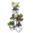 thumbnail image 1 of 31 Inch 4 Tier Stainless Steel Plant Stand Rack，Planter Flower Pot Shelves Garden Display Storage Holder ，Indoor Outdoor Garden Home Decor, 1 of 10