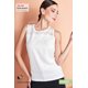 thumbnail image 3 of Blusa Blanca Sin Mangas Devendi Denim Co. 215-90, 3 of 3