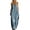 Light Blue, variant on Wide Leg Jumpsuits For Women Zippered Round Neck Sleeveless Casual Jumpsuit Loose Trendy Wide Leg Baggy Overalls Summer Outfits with Pockets