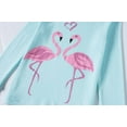thumbnail image 4 of Popshion Toddler Baby Girls Flamingo Cotton Sleepwear Long Sleeve 2-Piece Pajamas Set, Size 3T, 4 of 7