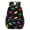 Dinosaur and Silhouette, variant on Dinosaur and Speech Bubble White 17" School Backpacks for Teens,Waterproof Oxford Fabric,S-Shape Padded Straps for School,Travel,Hiking,Camping