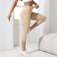thumbnail image 4 of HKYNLAG 3D Metabolic Booster Leggings, 3D Compression Leggings, High Waist Tummy Control Resistance Band Legging Beige XXL, 4 of 5