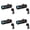 black 4PCS, variant on Monocular HD Mini Portable Waterproof Binoculars For Phone Shooting, 3.42x1.42 inch, black 1PCS