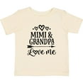 thumbnail image 3 of Inktastic Mimi and Grandpa Love Me Girls Baby T-Shirt, 3 of 5