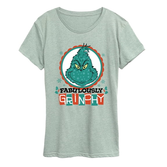 The Grinch - Fabulously Grinchy - Women's Short Sleeve Graphic T-Shirt